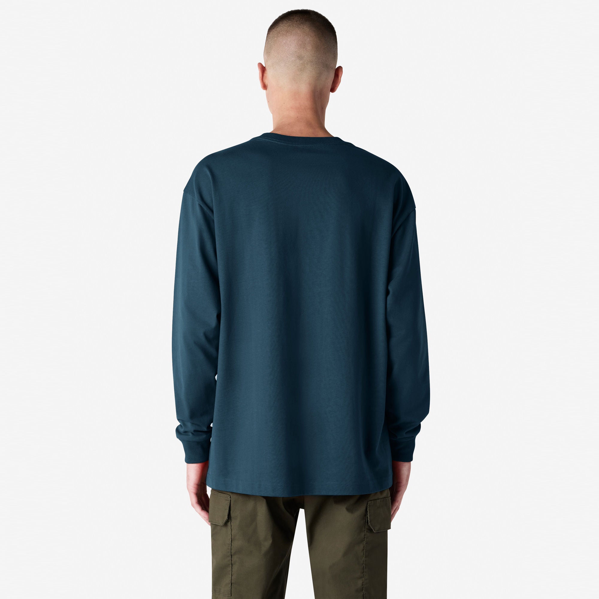 9410 American Apparel Super Heavyweight Long Sleeve T-Shirt with Pocket