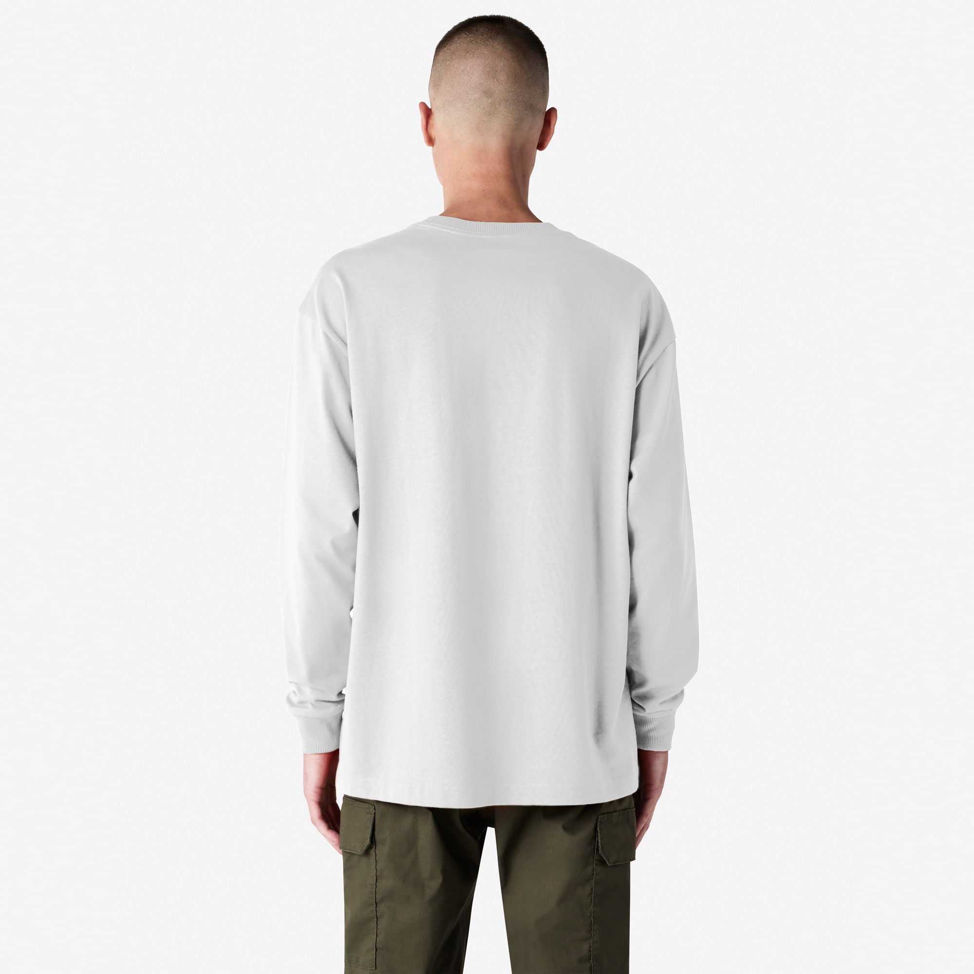 9410 American Apparel Super Heavyweight Long Sleeve T-Shirt with Pocket