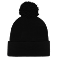 B1900 Headwear24 Cuffed Knitted Pom Pom Beanie