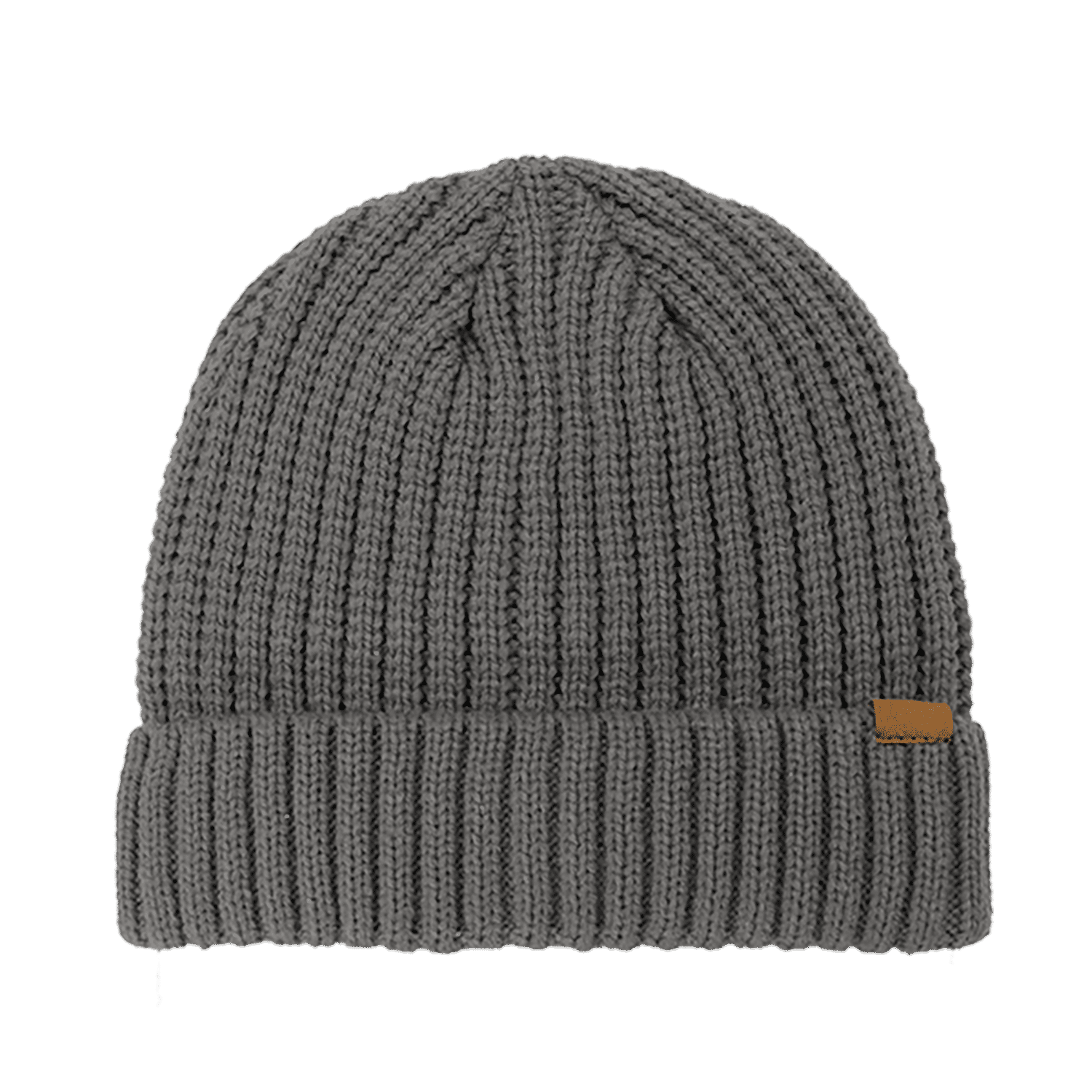 B2200 Headwear24 Rib Knitted Cuffed Beanie