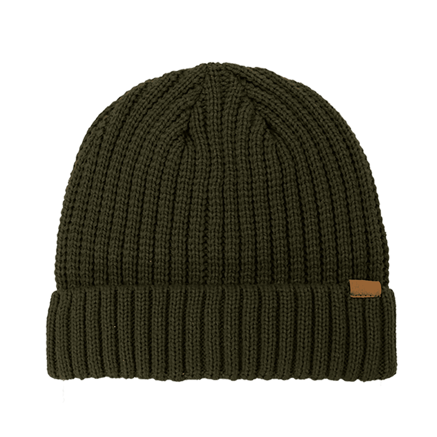 B2200 Headwear24 Rib Knitted Cuffed Beanie