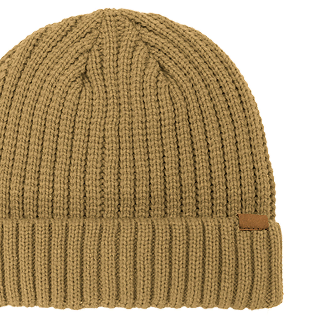 B2200 Headwear24 Rib Knitted Cuffed Beanie