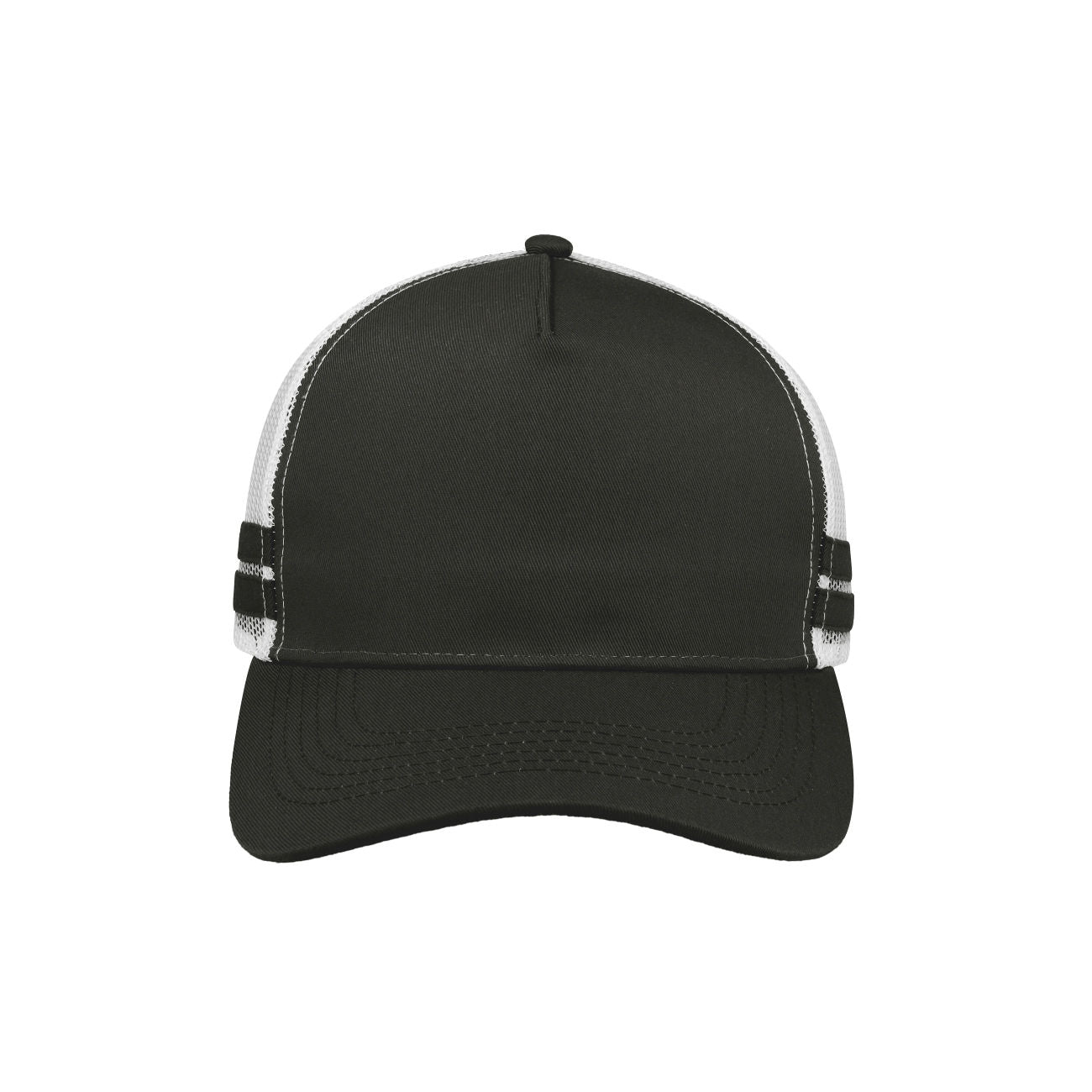 F24503 Headwear24 Striped Trucker Cap