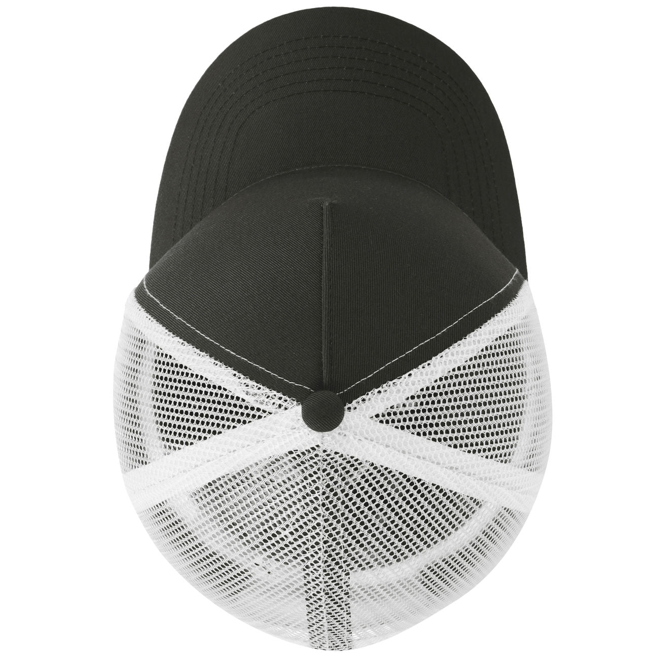F24503 Headwear24 Striped Trucker Cap