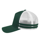 F24503 Headwear24 Striped Trucker Cap