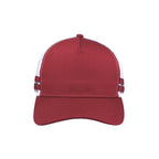 F24503 Headwear24 Striped Trucker Cap