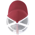 F24503 Headwear24 Striped Trucker Cap