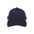 F24503 Headwear24 Striped Trucker Cap