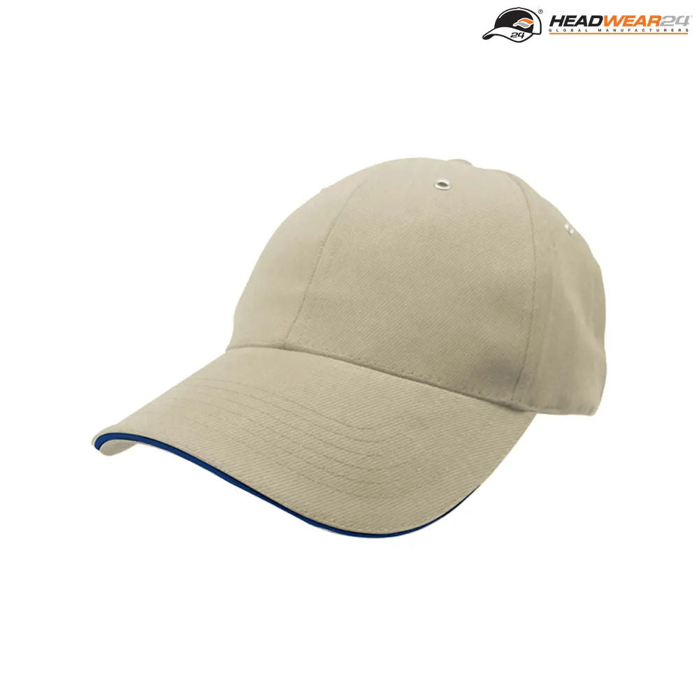 M6001 Headwear24 Metal Sandwich Peak