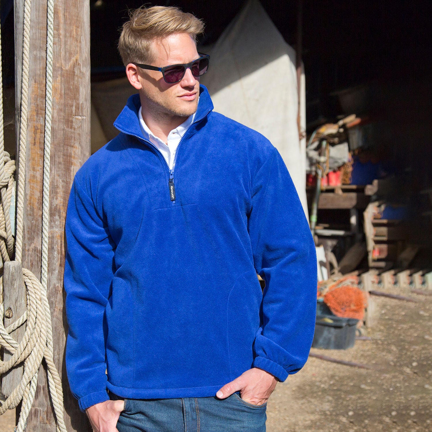 R033X Result Adult Polartherm Qtr. Zip Top