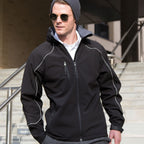 R118X Result Adult Ice Fell Hooded Softshell Jacket