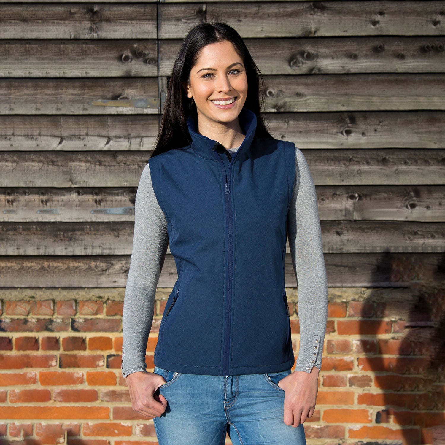 R232F Result Ladies Printable Softshell Vest