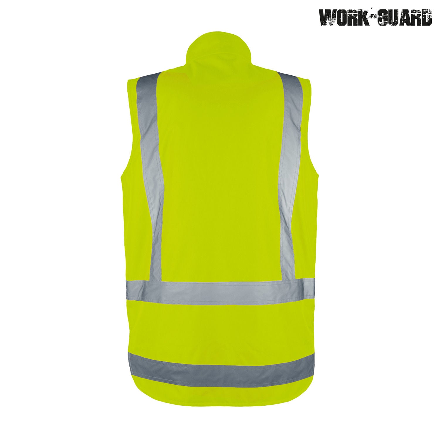 R461X Work-Guard Reversible Fleece Lined Safety Vest Day/Night
