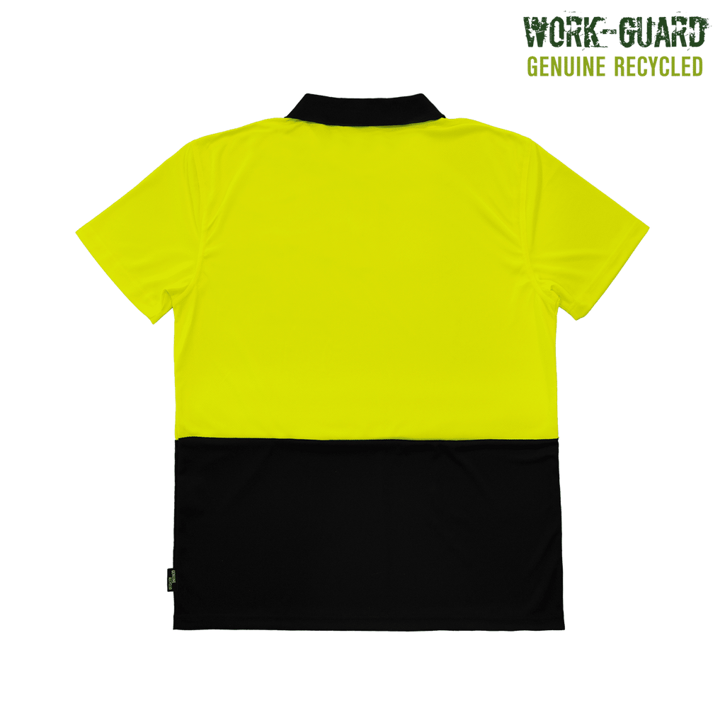 R481X Work-Guard Recycled Hi Vis Polo