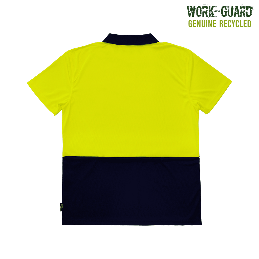 R481X Work-Guard Recycled Hi Vis Polo