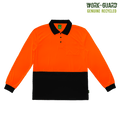 R482X Work-Guard Recycled Hi Vis Longsleeve Polo