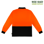 R482X Work-Guard Recycled Hi Vis Longsleeve Polo