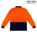 R482X Work-Guard Recycled Hi Vis Longsleeve Polo