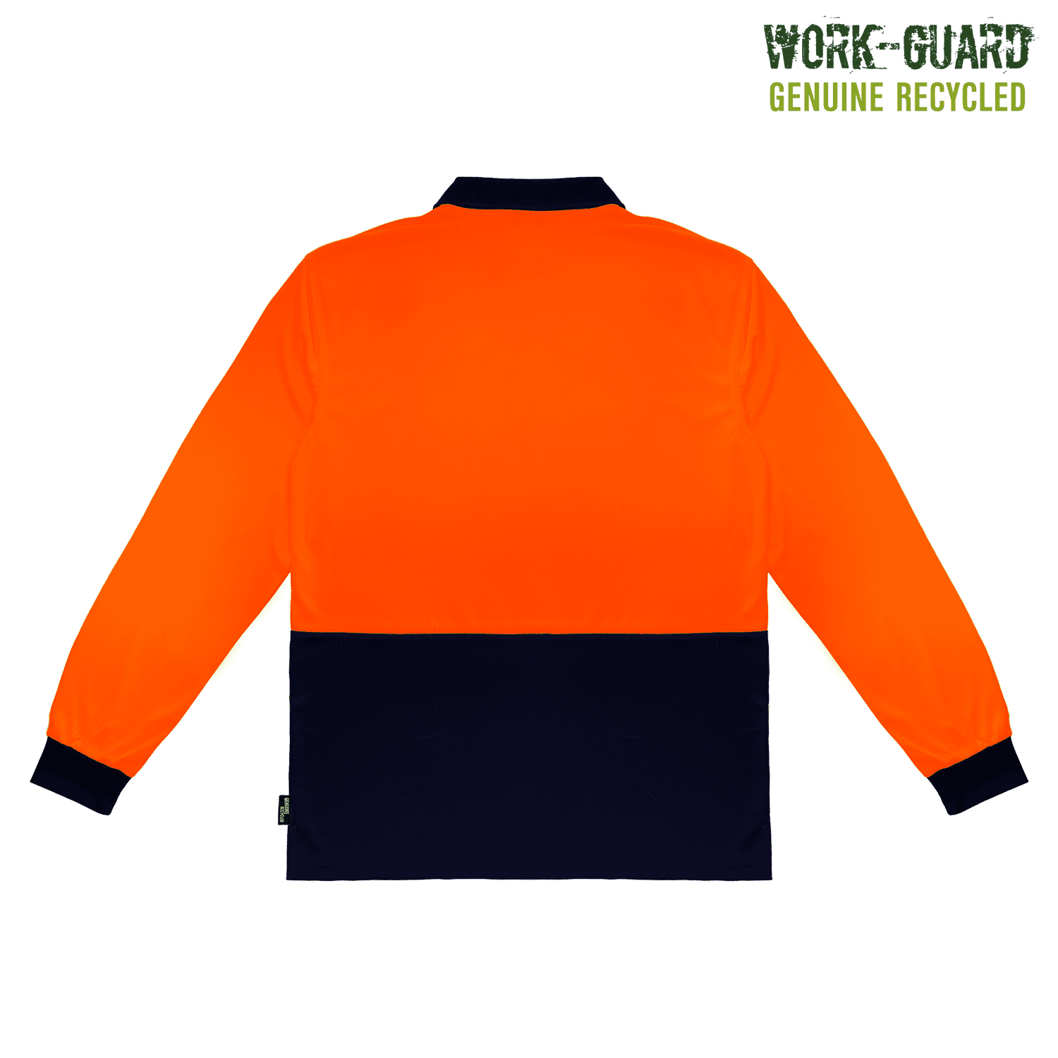 R482X Work-Guard Recycled Hi Vis Longsleeve Polo