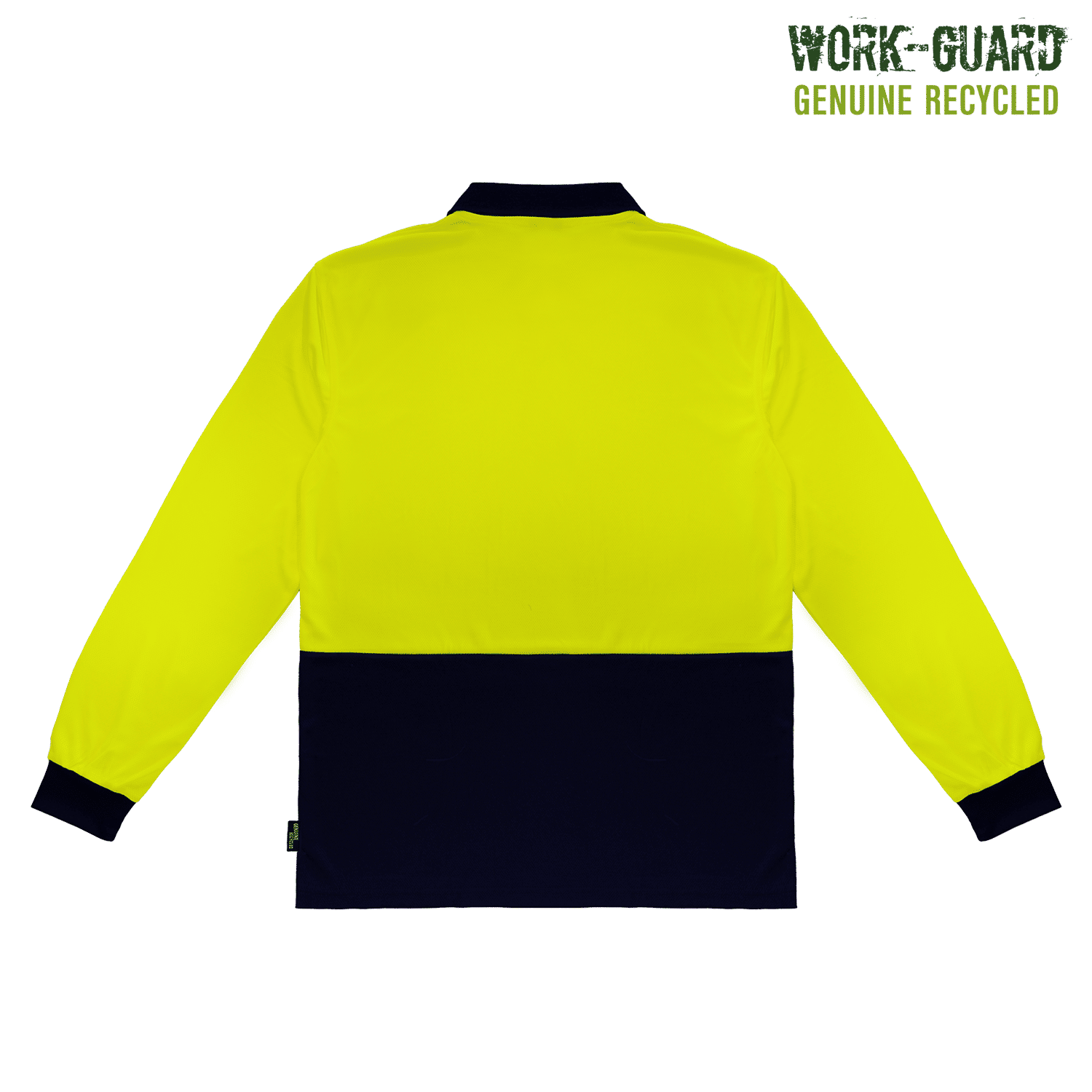 R482X Work-Guard Recycled Hi Vis Longsleeve Polo