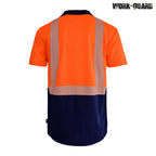 R485X Work-Guard Recycled Hi Vis Short Sleeve Day/Night Polo