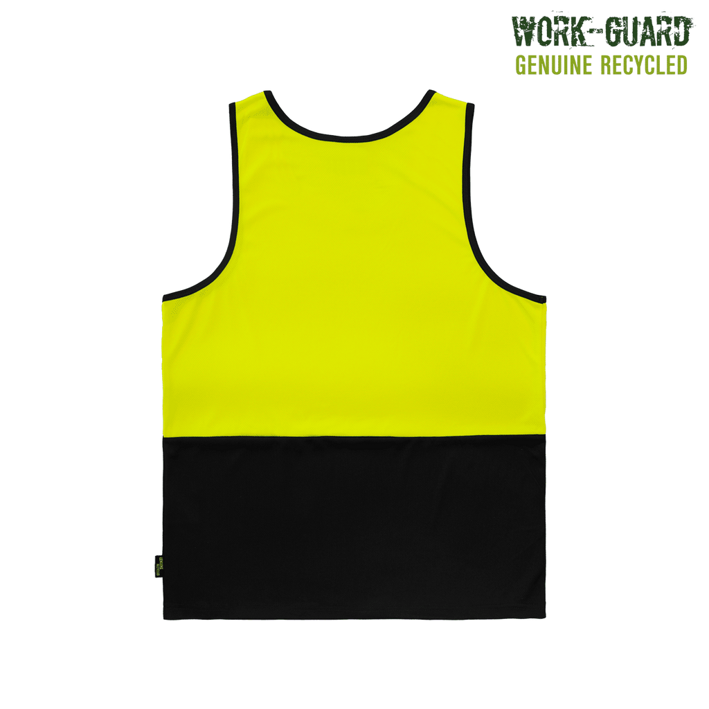 R491X Work-Guard Recycled Hi Vis Singlet