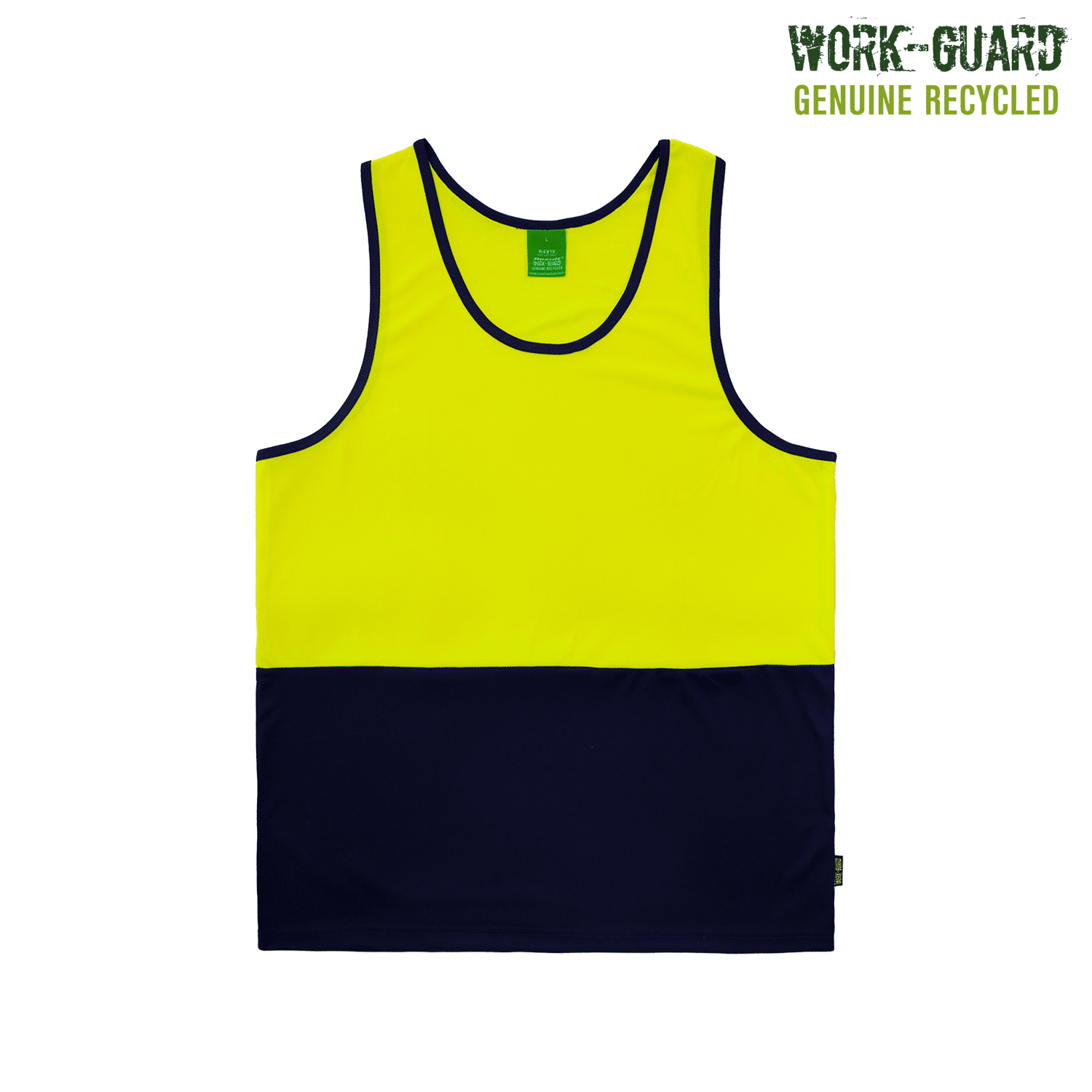 R491X Work-Guard Recycled Hi Vis Singlet