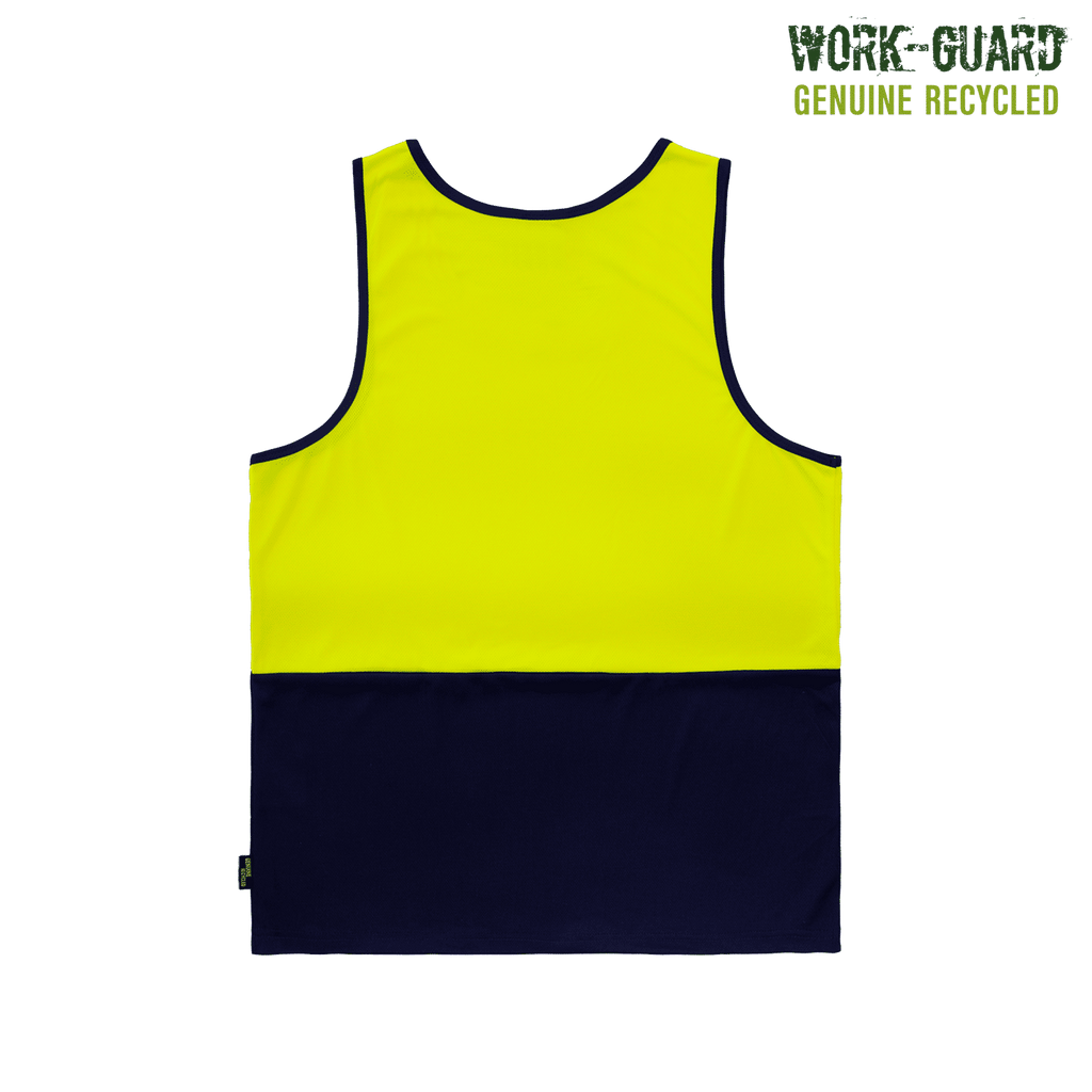 R491X Work-Guard Recycled Hi Vis Singlet