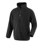 R905B Result Recycled PET Youth Qtr.Zip Fleece Top