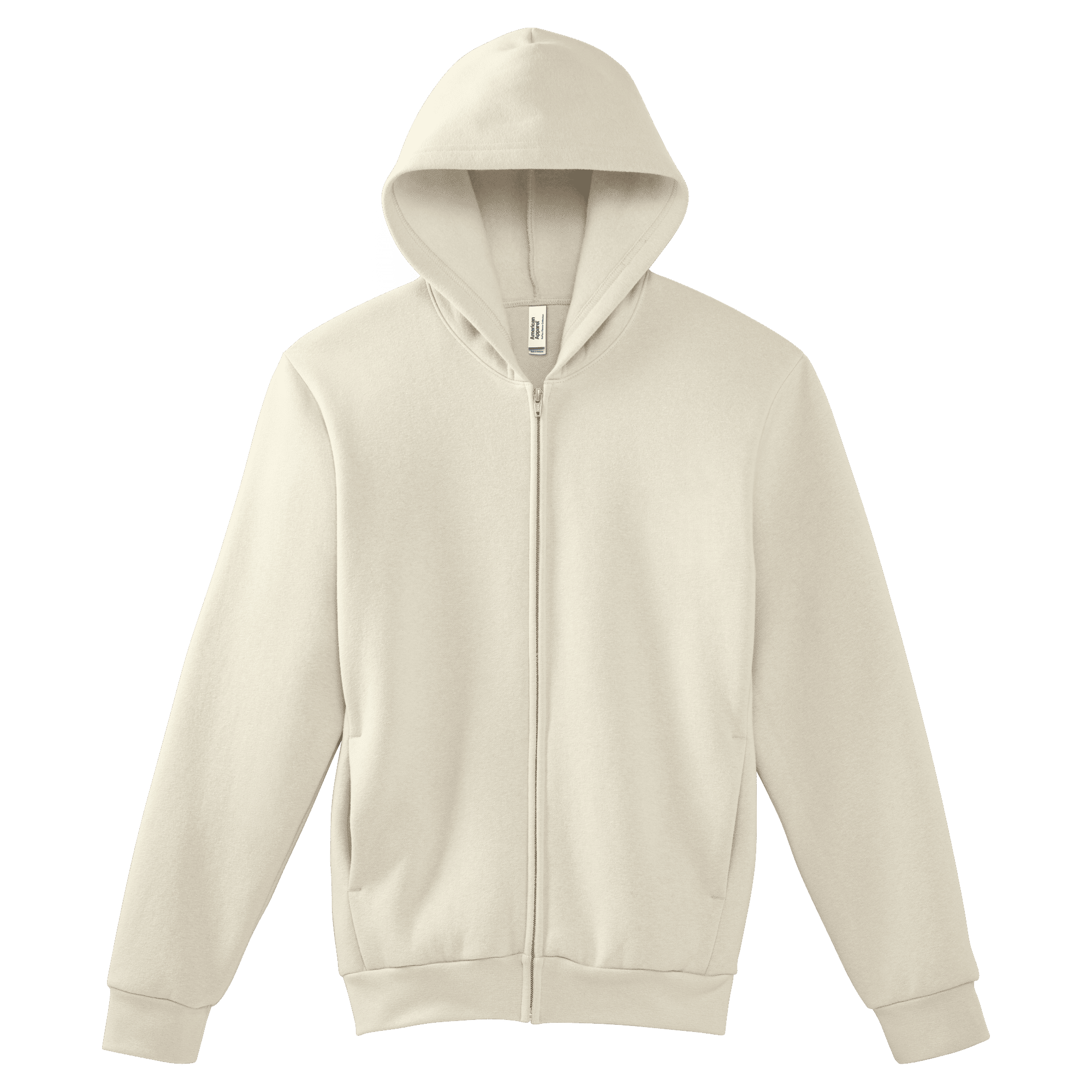 RF497 American Apparel Reflex Fleece Unisex Full Zip Hooded Sweat