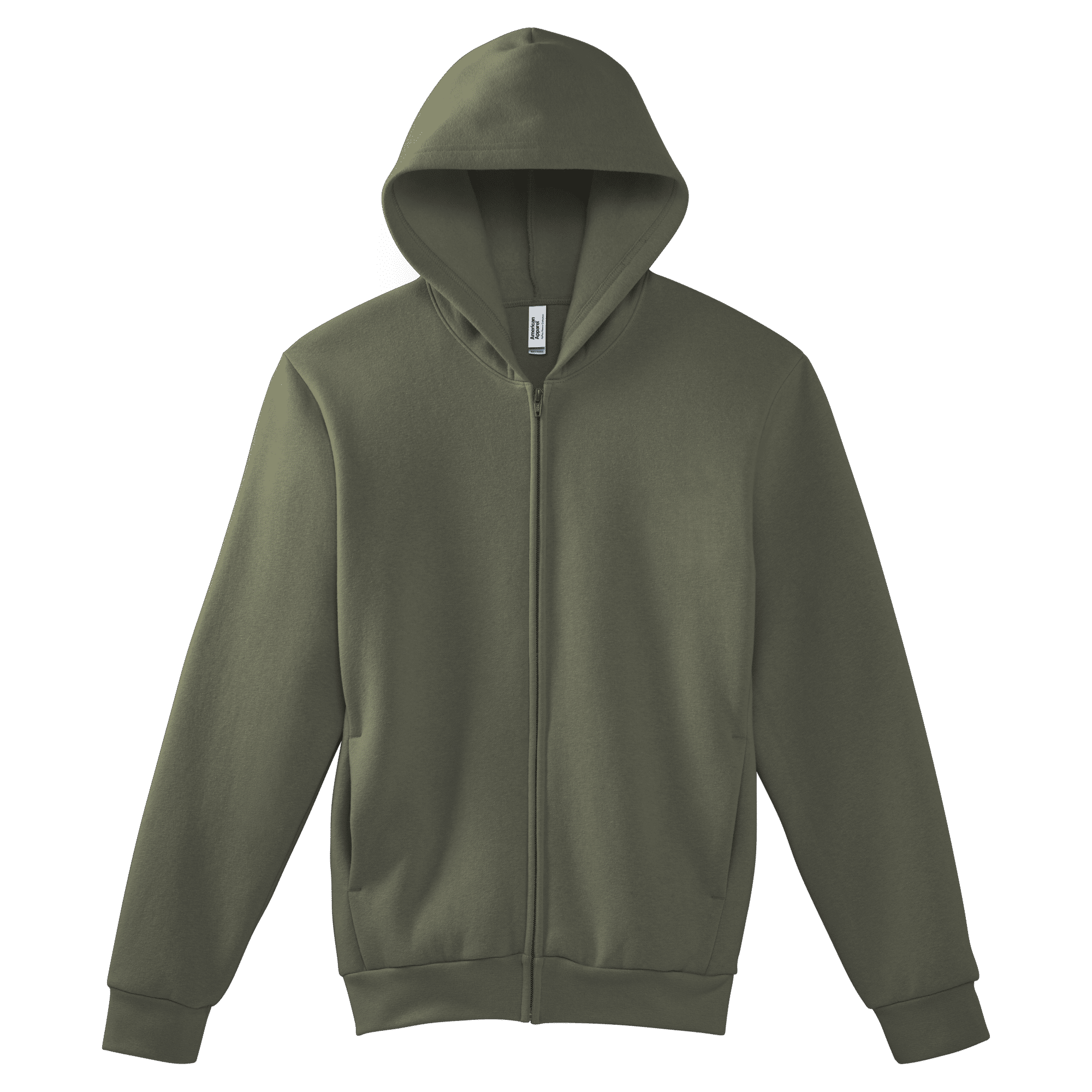RF497 American Apparel Reflex Fleece Unisex Full Zip Hooded Sweat