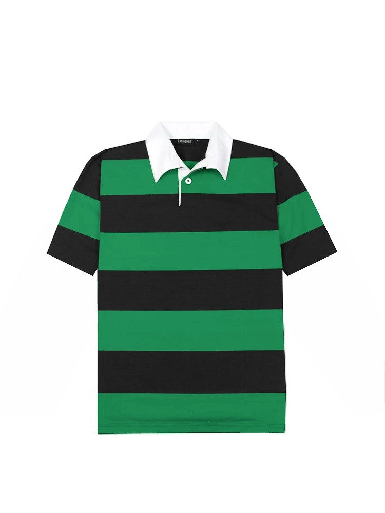 Cloke SS-RJS Short-Sleeved Striped Rugby Jersey